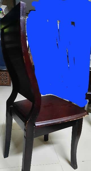 6 CHAIR IMPORTED DINING TABLE 2