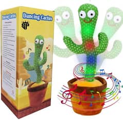 Dancing cactus plush toy for kids 0