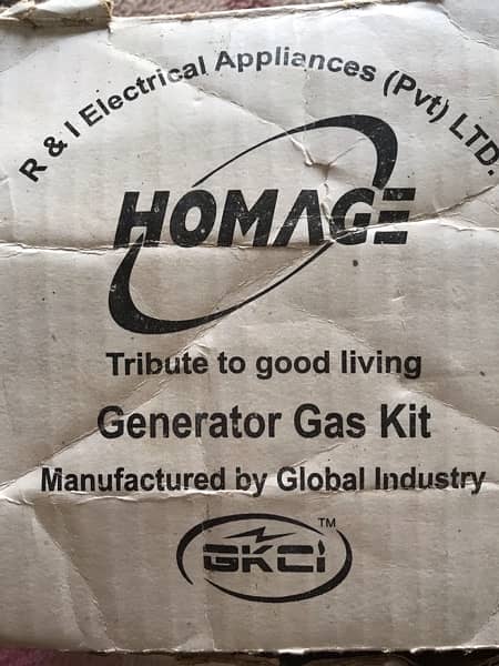 Generator Gas kit 2