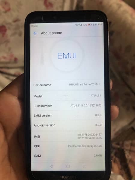 Huawei y6 prime 2018 for sale 0