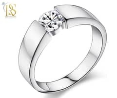 Gents Original Moissanite Diamond Ring Best Eid Gift | MDR-101 0