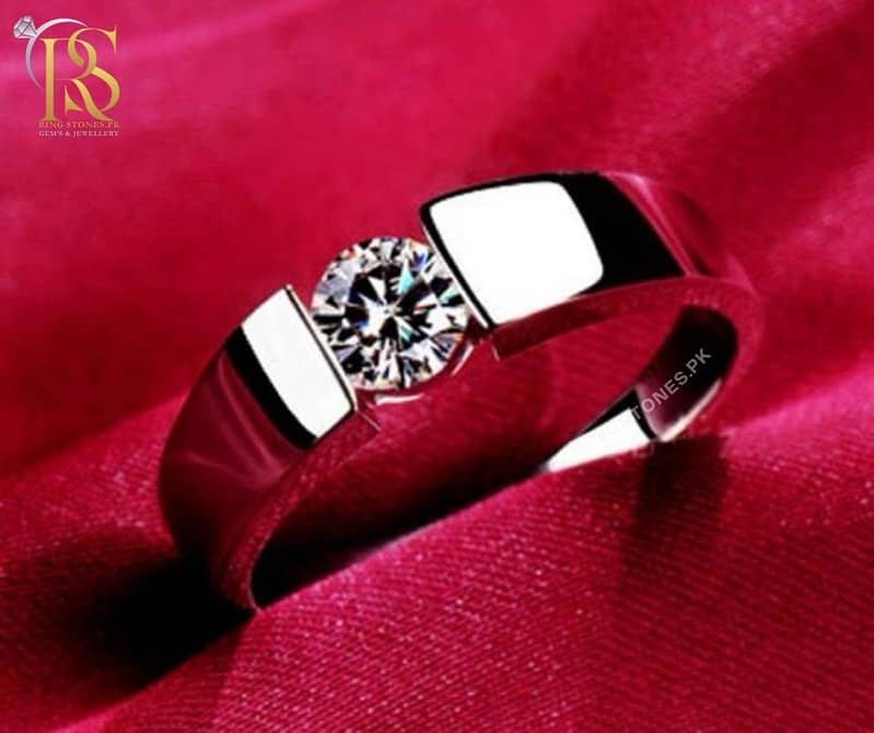 Gents Original Moissanite Diamond Ring Best Eid Gift | MDR-101 2