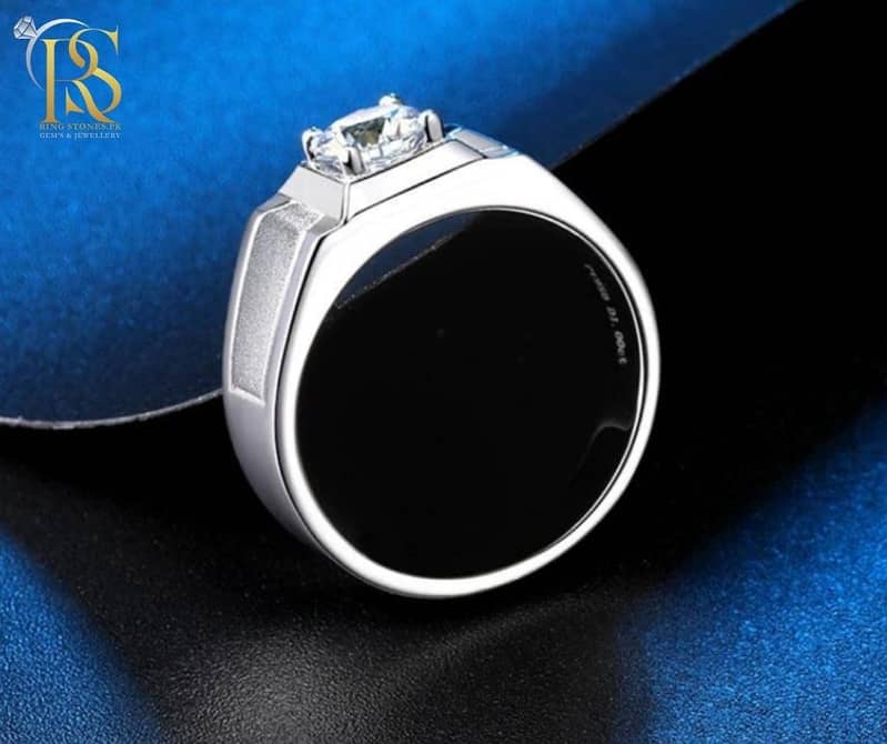 Gents Original Moissanite Diamond Ring Best Eid Gift | MDR-102 3