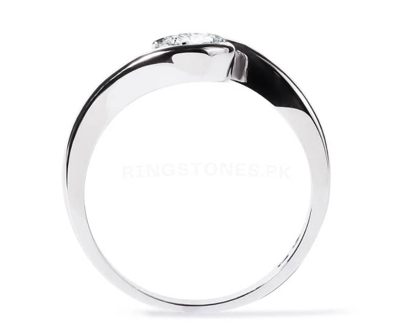 Ladies Original Moissanite Diamond Ring Best Gift | MDR-202 3