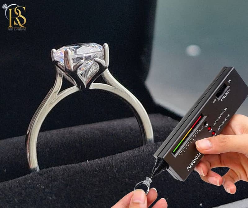 Best Gift Your Love Ones Original Moissanite Diamond Ring 2