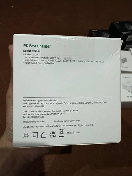 Ugreen 20W PD (3Pin) Adapters available 2