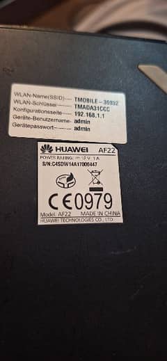 huawei af22 modem non pta for sale