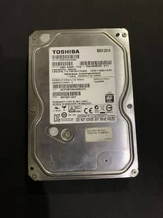 TOSHIBA 500GB Hard Disk 7200RPM