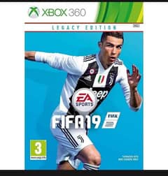 xbox 360 game with cd FIFA 19