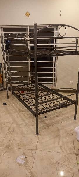 IRON BUNK BED DOUBLE STORY 2