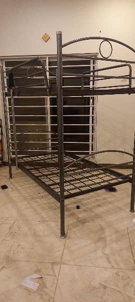 IRON BUNK BED DOUBLE STORY 3