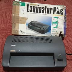 Royal laminator plus Made In Greece. Just like new. Without sheets