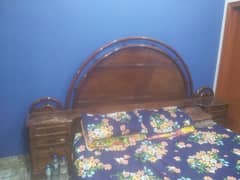 used double bed set ||only bed set