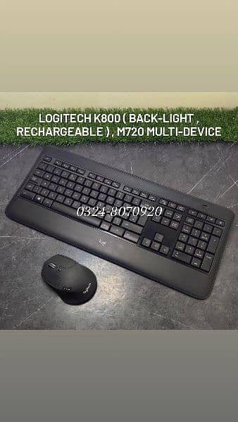 Different Latest Keyboard and Mouse Logitech Dell Apple Office wireles 1
