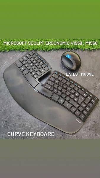 Latest Keyboard & Mouse Combo Logitech Dell Apple for Office wireless 4