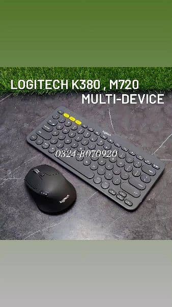 Different Latest Keyboard and Mouse Logitech Dell Apple Office wireles 6