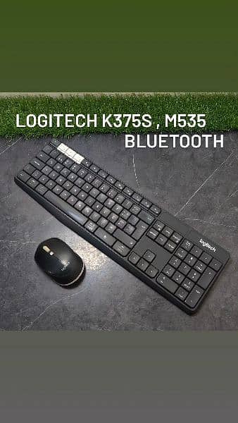 Latest Keyboard & Mouse Combo Logitech Dell Apple for Office wireless 16