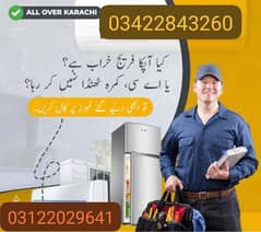 Ac gas service fiting and repiring