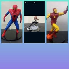 Marvel Different Action Figures and Statues