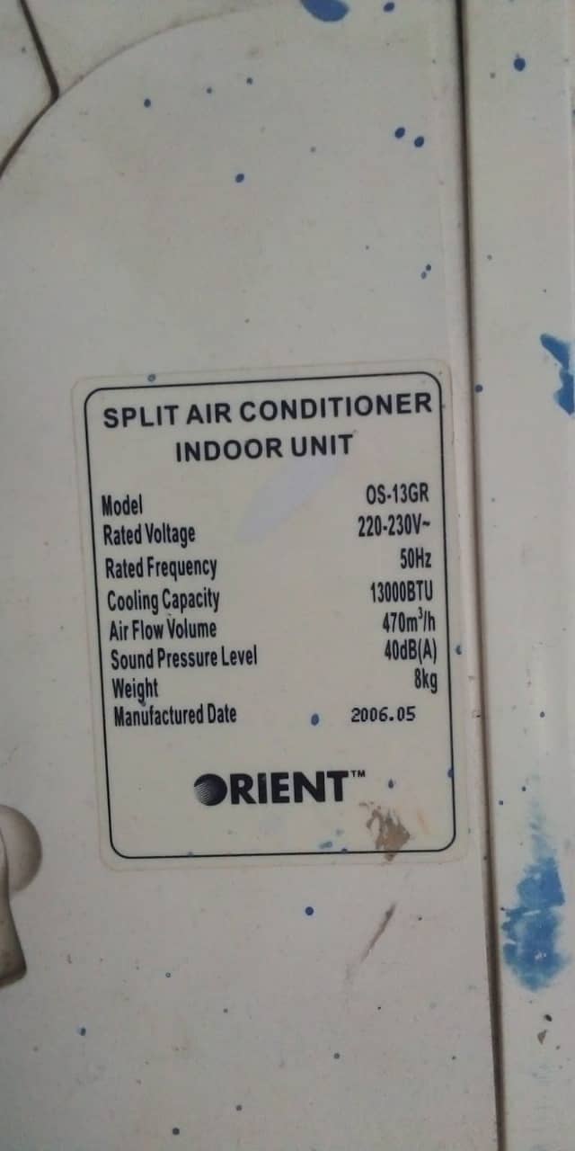 Orient split ac /ac / split ac/ orient urgent sell 2