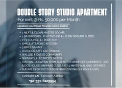 Double Story Studio Apartment