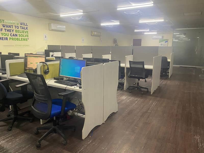 Private Office Cabin for rent in Johar town , coworking space, office 4