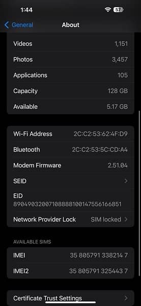 Iphone 14 Pro Max, JV Non PTA, 128 GB, Space Black 8