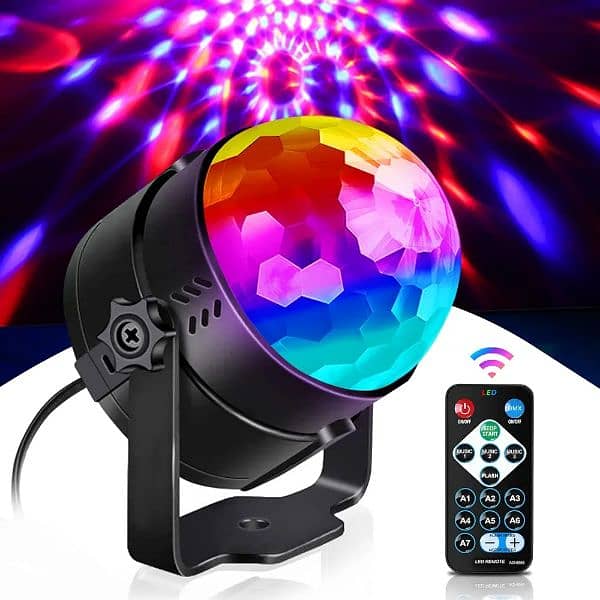 Disco Lights Disco Ball U'king, Remote Control DJ Lights 0