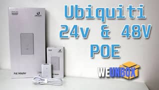 Ubiquiti Networks ubnt POE 24-24W-G PoE Injector, 24W, Black