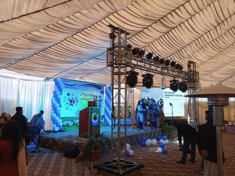 Trussing Lights,SMD Screens,DJ Sound,Balloons Decoration For All Event 2
