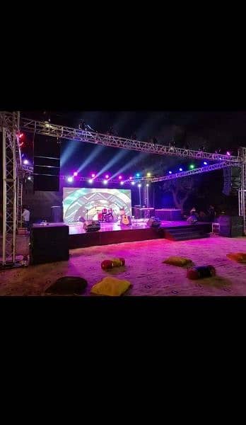 Trussing Lights,SMD Screens,DJ Sound,Balloons Decoration For All Event 9