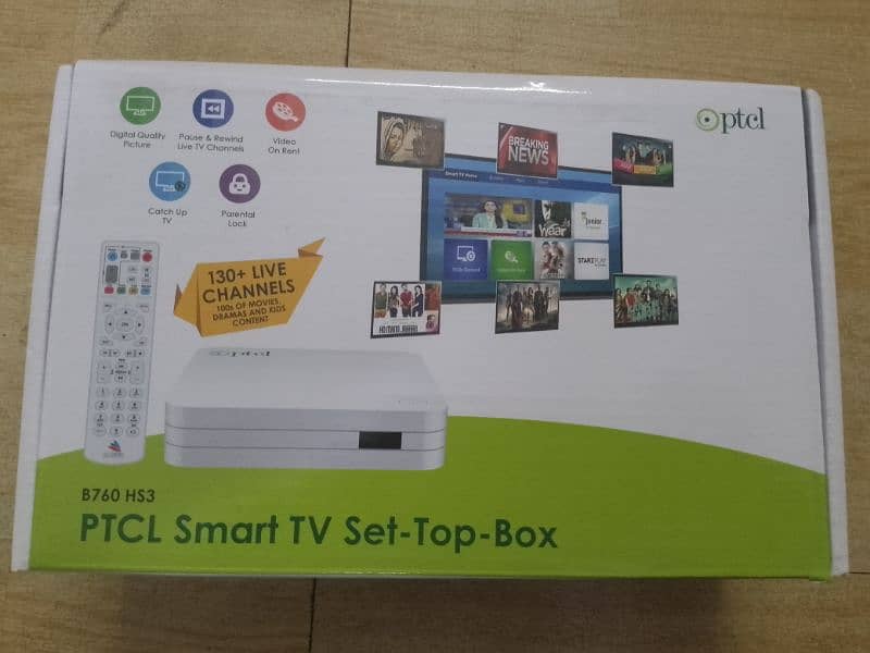 ptcl hs3 android smart tv box pack 0