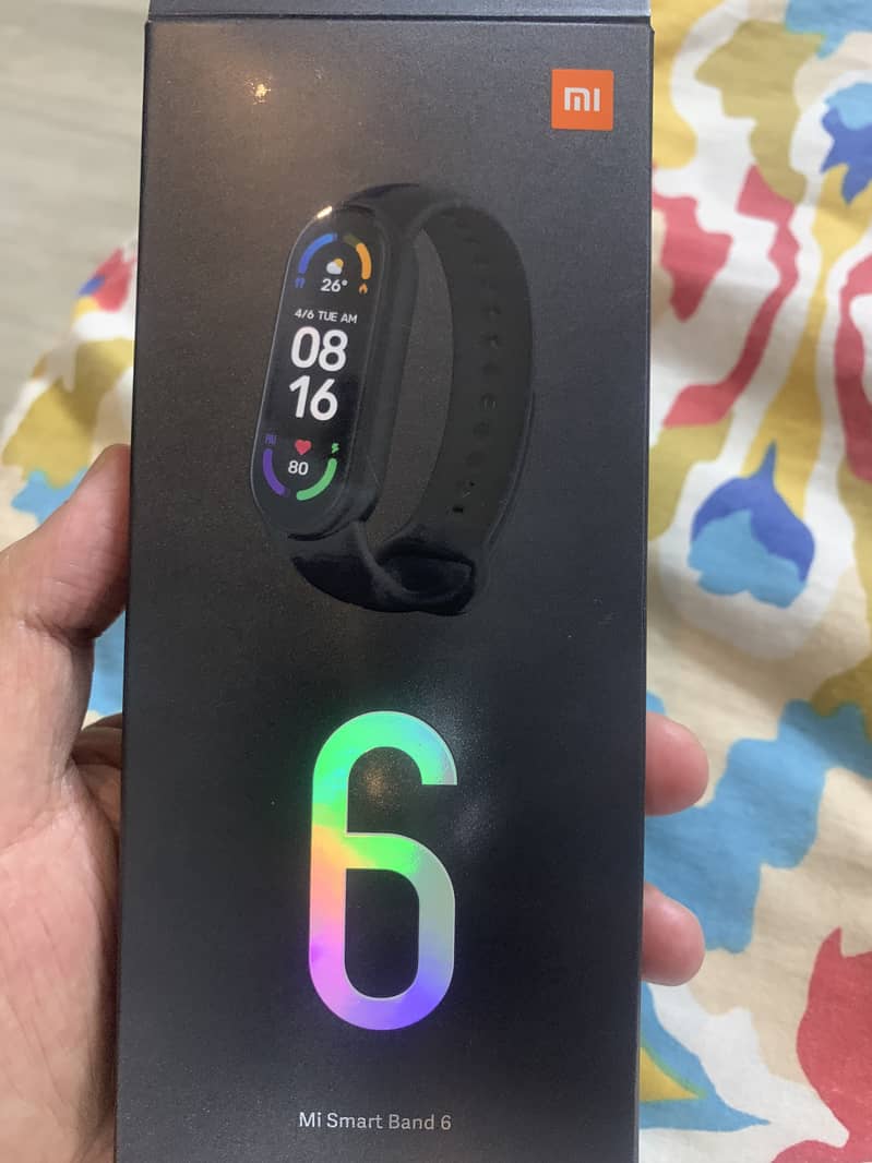 Mi Band 6 with box original magnetic cable 3