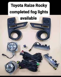 Toyota Raize Rocky fog lights available