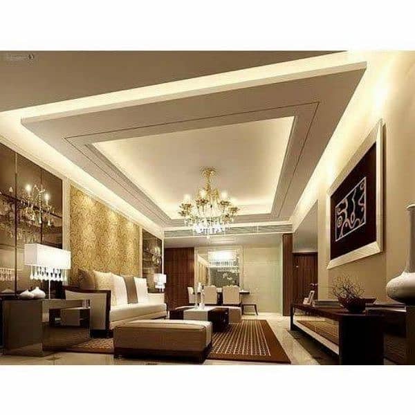 False Ceiling Karachi | Gypsum Celling | Pop Celling 2