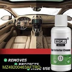 Car leathet set interior cleaner for car 50-ml with free delivery