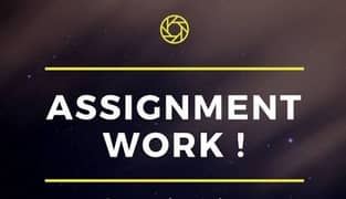 Assignment writing work available at the cheapest rate