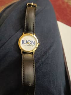 The World conservation Union gold watch