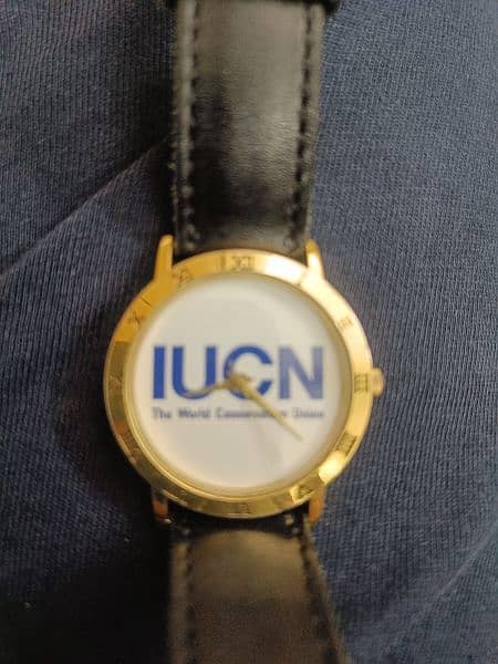 The World conservation Union gold watch 5