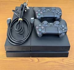 ps4 1tb with 2 original controller