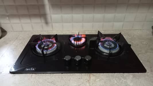 3 Burners Brass Hob Strove - Automatic - Eid Offer 15%