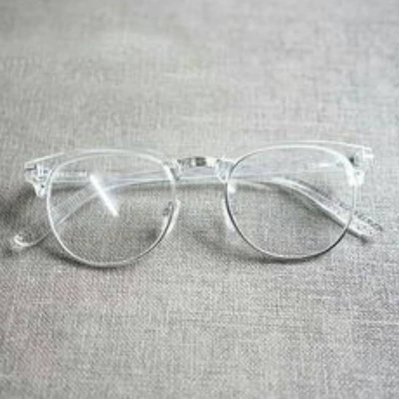 Korean Transparent Round Frame Sunglasses For WOMEN/GIRLS 5