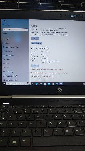 laptop HP 440 ProBook G5 i5/7th Gen  8/256 SSD / 500 HDD 6