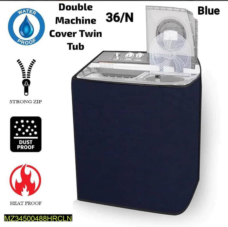 Waterproof washing machine cover single/ twin or dryer 8