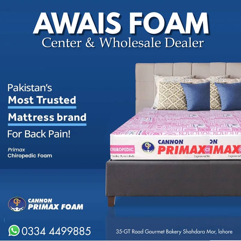 Sale Offer Mattress, Cannon Foam, Spring Mattress, 5 Star Foam 11