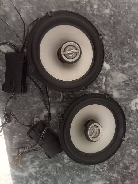 Components speakers for amplifier and woofer sound system 10