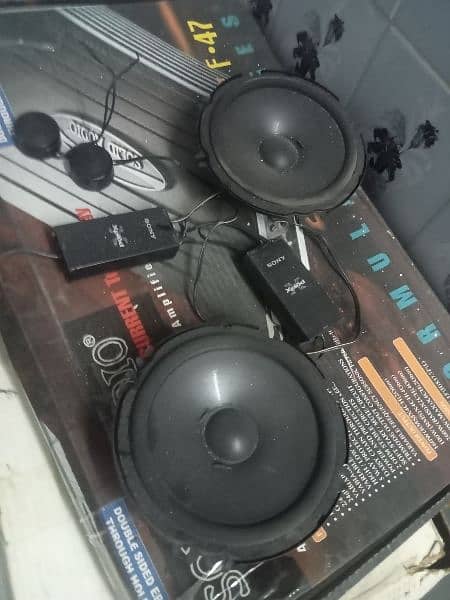 Components speakers for amplifier and woofer sound system 18