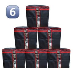 Non-Woven Storage Bag, Pack Of 6 free delivery