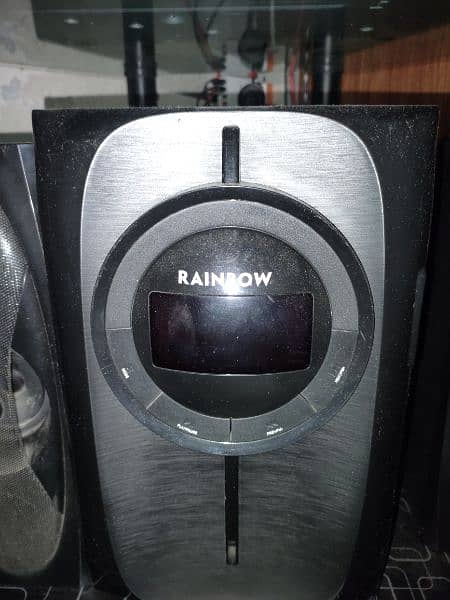 rainbow subwoofer with speaker remote 4