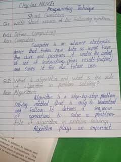 handwriting assessment work
